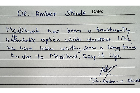 Customer testimonial